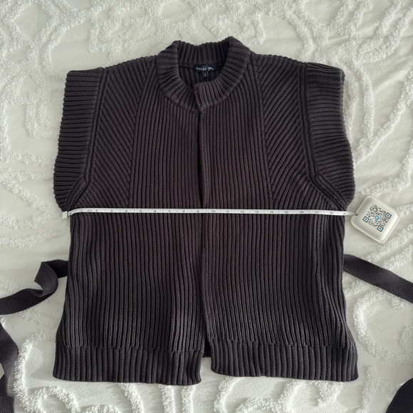 New Soeur Knit Cardigan Vest, Size 1 - Picture 4 of 4
